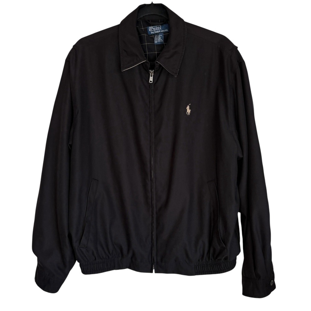 Polo Ralph Lauren Harrington Windbreaker Jacket M Golf Zip Athleisure Travel